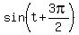sin%28t%2B3pi%2F2%29