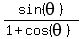 sin%28theta%29%2F%281%2Bcos%28theta%29%29