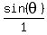 sin%28theta%29%2F1