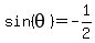 sin%28theta%29=-1%2F2