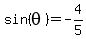 sin%28theta%29=-4%2F5