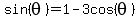 sin%28theta%29=1-3cos%28theta%29