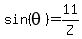 sin%28theta%29=11%2FZ