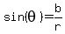 sin%28theta%29=b%2Fr