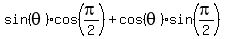 sin%28theta%29cos%28pi%2F2%29%2Bcos%28theta%29sin%28pi%2F2%29