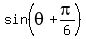 sin%28theta%2Bpi%2F6%29