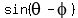 sin%28theta-phi%29