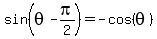 sin%28theta-pi%2F2%29=-cos%28theta%29