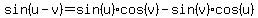 sin%28u-v%29=sin%28u%29cos%28v%29-sin%28v%29cos%28u%29
