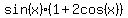 sin%28x%29%281%2B2cos%28x%29%29