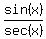 sin%28x%29%2Fsec%28x%29