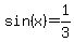 sin%28x%29=1%2F3