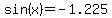 sin%28x%29+=+-1.225