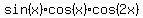 sin%28x%29cos%28x%29cos%282x%29