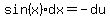 sin%28x%29dx=-du