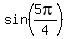 sin+%285pi%2F4%29