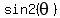 sin2%28theta%29