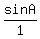 sinA%2F1%29