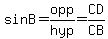 sinB=opp%2Fhyp=CD%2FCB