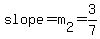 slope=m%5B2%5D=3%2F7