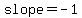slope+=+-1