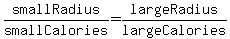 smallRadius%2FsmallCalories=largeRadius%2FlargeCalories