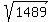 sqrt%28%091489++++%09%29