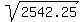 sqrt%28%092542.25%09%29