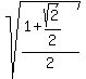 sqrt%28%281%2Bsqrt%282%29%2F2%29%2F2%29