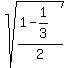 sqrt%28%281-1%2F3%29%2F2%29