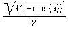 sqrt%28%281-cos%28a%29%29%29%2F2