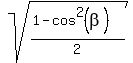 sqrt%28%281-cos%5E2%28beta%29%29%2F2%29