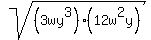 sqrt%28%283wy%5E3%29%2812w%5E2y%29%29