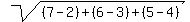 \"sqrt%28%287-2%29%2B%286-3%29%2B%285-4%29%29\"