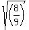 sqrt%28%288%2F9%29%29