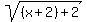 sqrt%28%28x%2B2%29%2B2%29