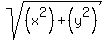 sqrt%28%28x%5E2%29%2B%28y%5E2%29%29