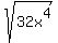 sqrt%28+32x%5E4%29