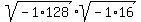 sqrt%28-1%2A128%29%2Asqrt%28-1%2A16%29