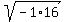 sqrt%28-1%2A16%29