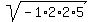 sqrt%28-1%2A2%2A2%2A5%29
