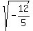 sqrt%28-12%2F5%29