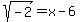 sqrt%28-2%29=x-6