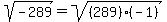 sqrt%28-289%29=sqrt%28%28289%29%28-1%29%29