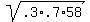 sqrt%28.3%2A.7%2A58%29
