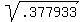 sqrt%28.377933%29