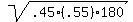 sqrt%28.45%28.55%29180%29