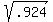 sqrt%28.924%29