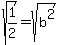 sqrt%281%2F2%29+=+sqrt%28b%5E2%29