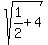 sqrt%281%2F2%2B4%29